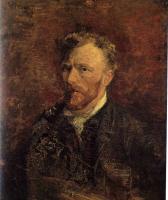 Gogh, Vincent van - Self-Portrait With Pipe and Glass